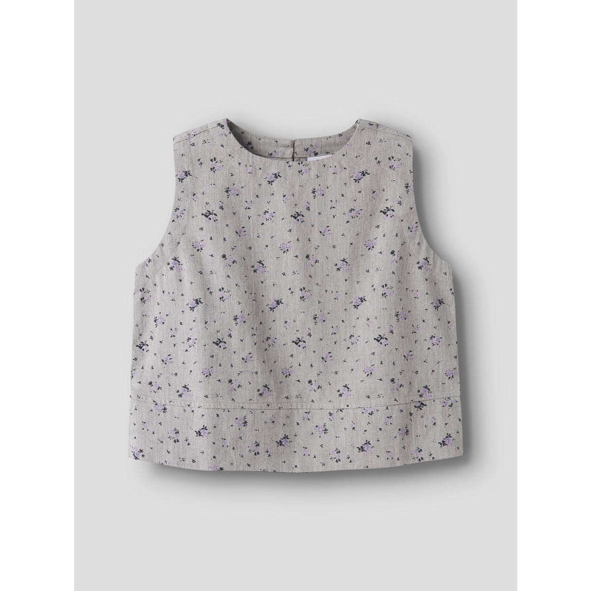 Name It Lavender Gray Nkfdrita Sl Short Top