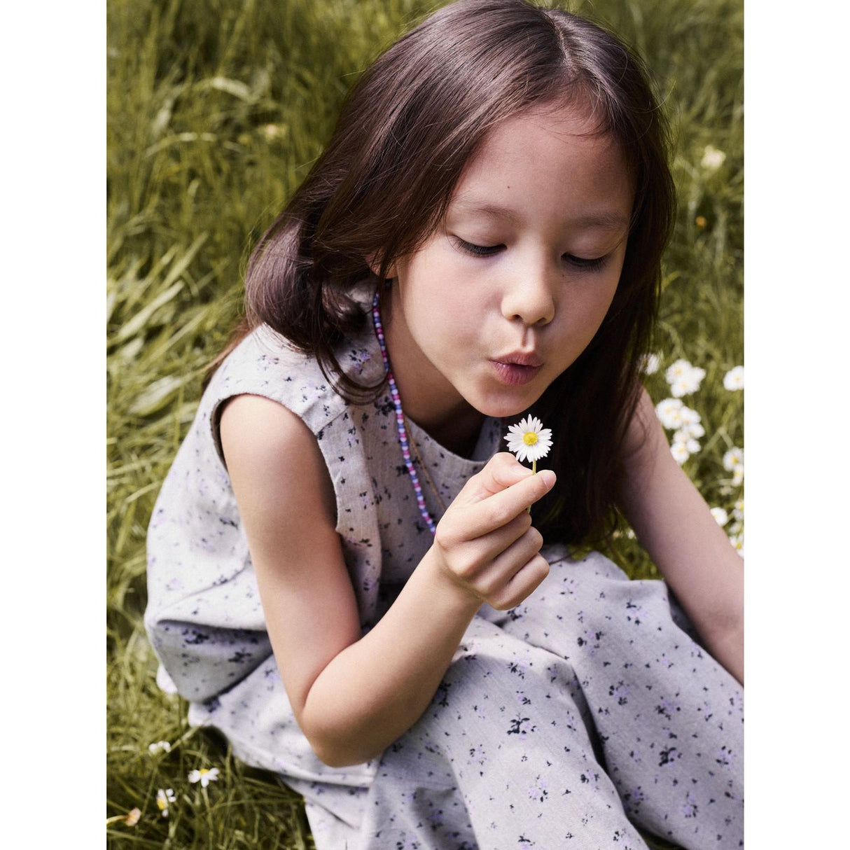 Name It Lavender Gray Nkfdrita Sl Short Top