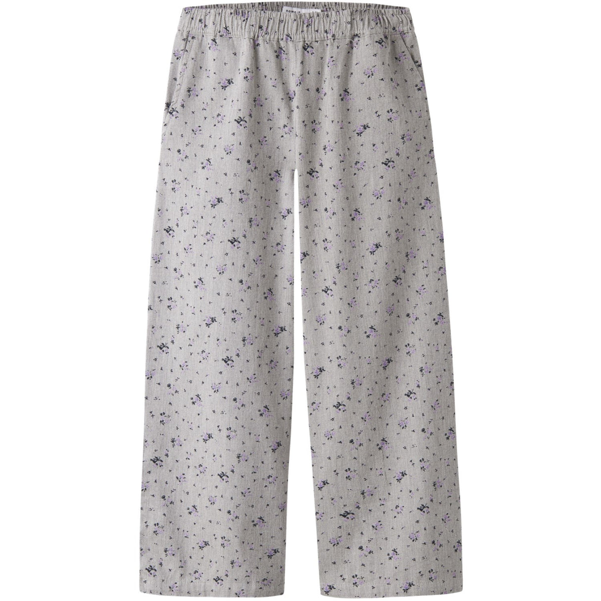Name It Lavender Gray Nkfdrita Wide Pants