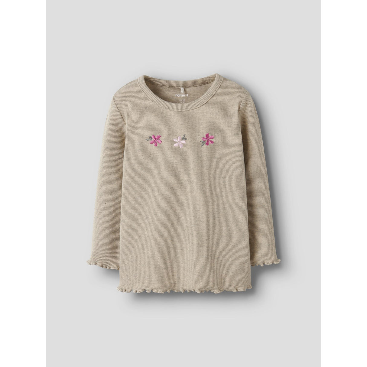 Name It Peyote Melange Nmfdari Ls Slim Top