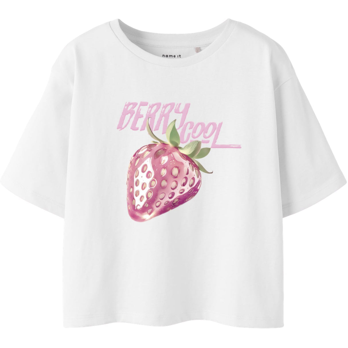 Name It Bright White Nkffarinaz Ss Nreg Short Top Box