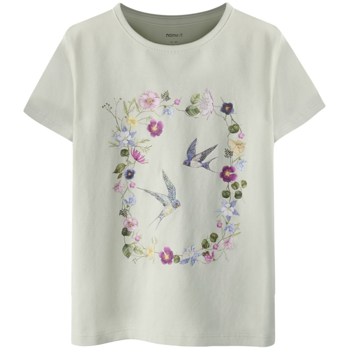 Name It Pale Aqua Nmffalcana Ss Top Box