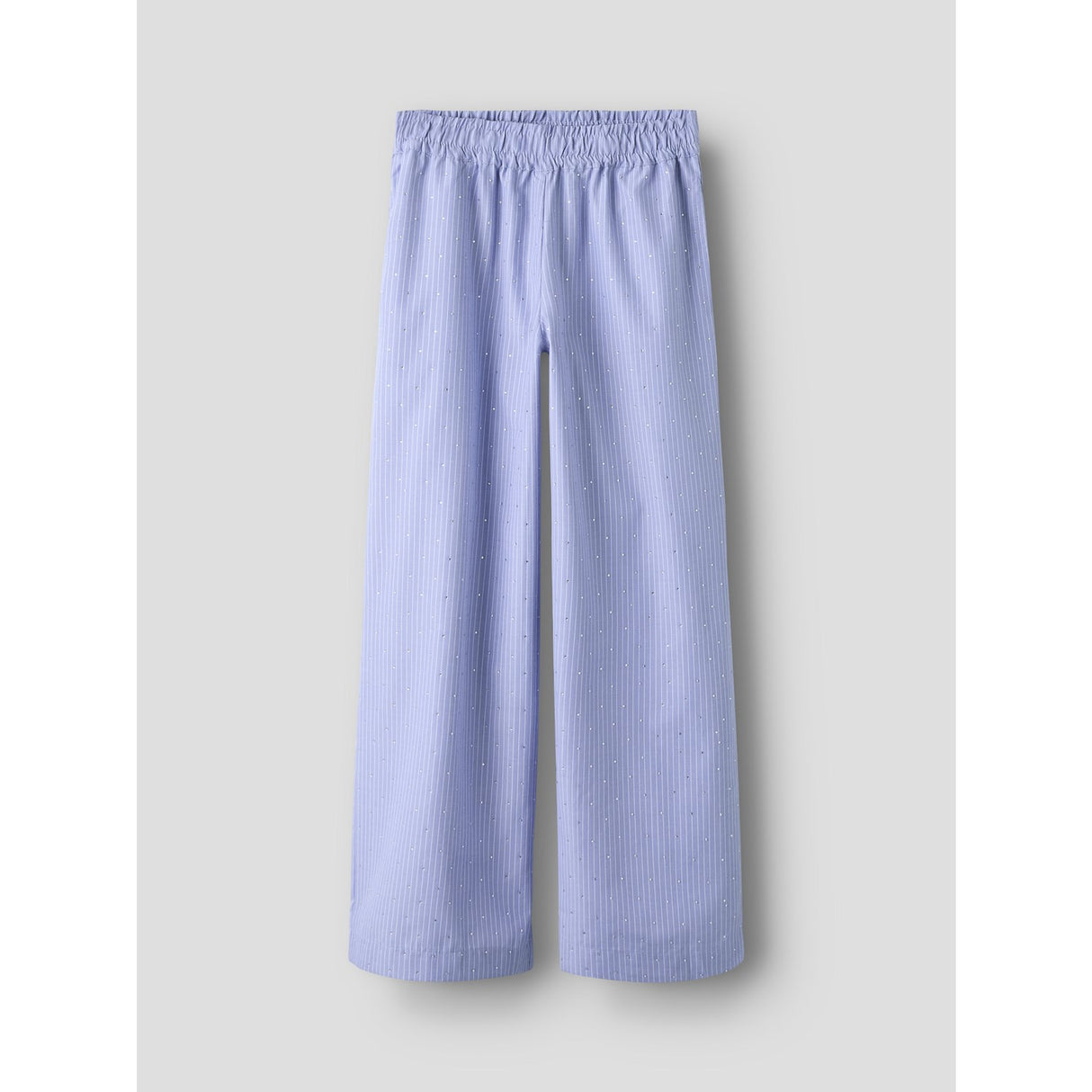 Name It Purple Impression Rainstone Nkffloritta Wide Pants