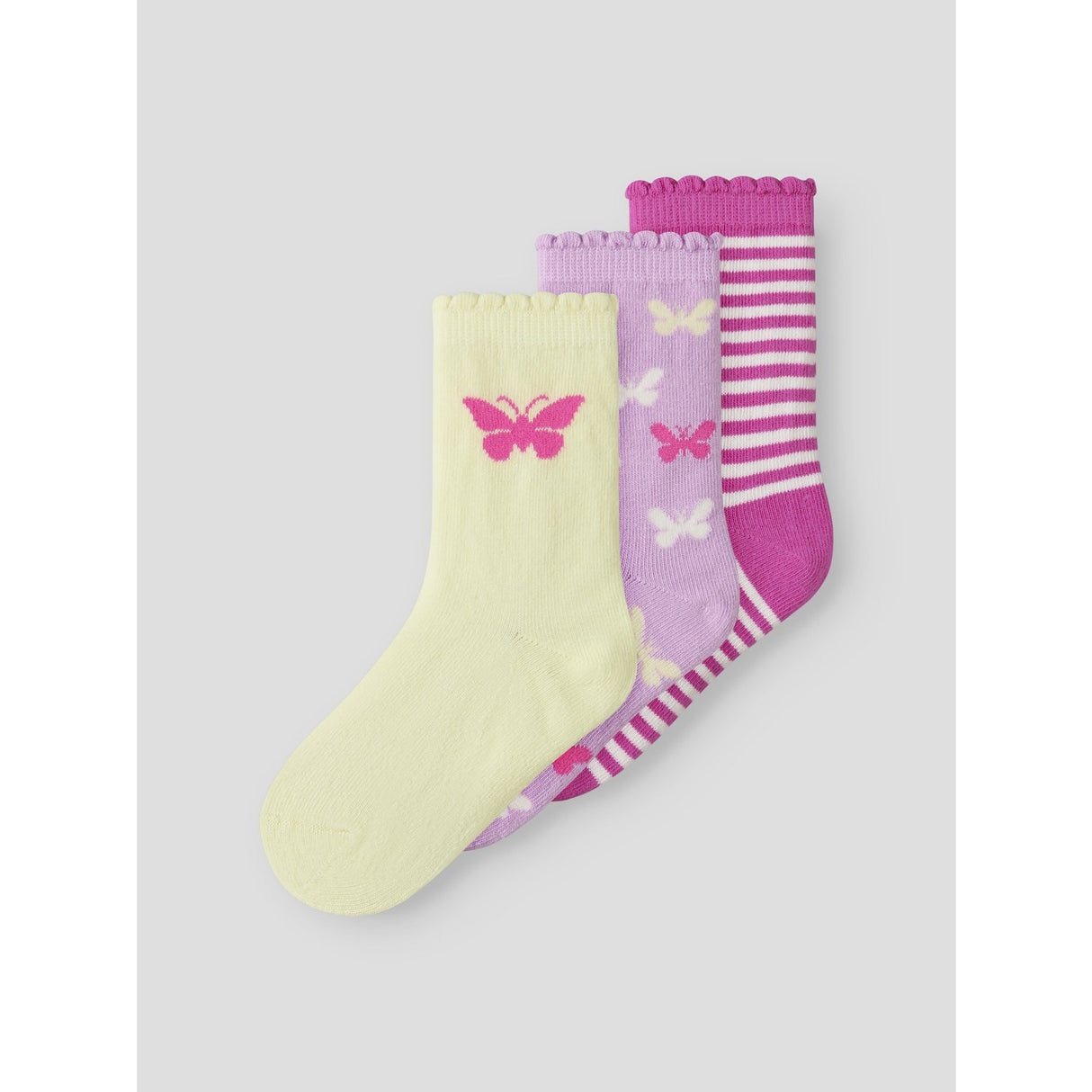Name It Pear Sorbet Nmffjola 3P Socks