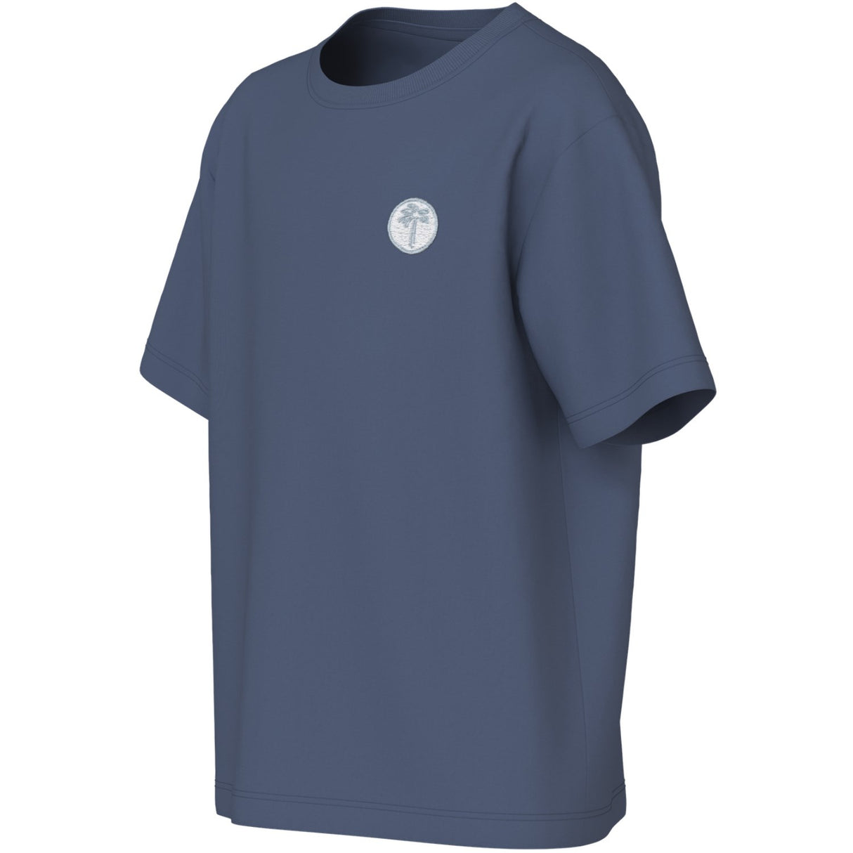 Name It Vintage Indigo Palm Embroidery Nkmvimpel Ss Nreg Top