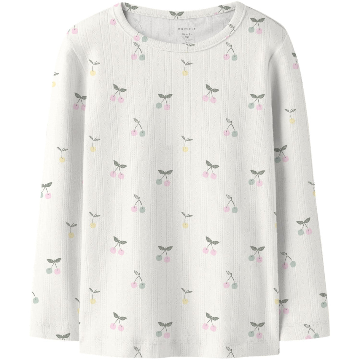 Name It Cloud Dancer Nmfficherry Ls Slim Top