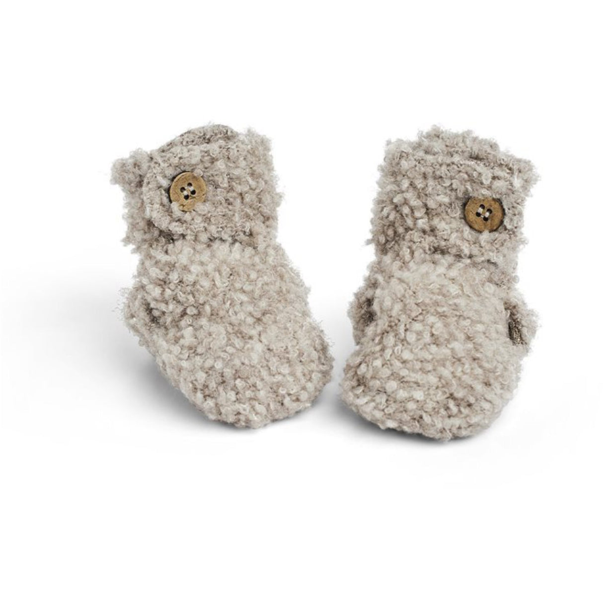 Smallstuff Nature Melange Booties Bouclé Merino Wool