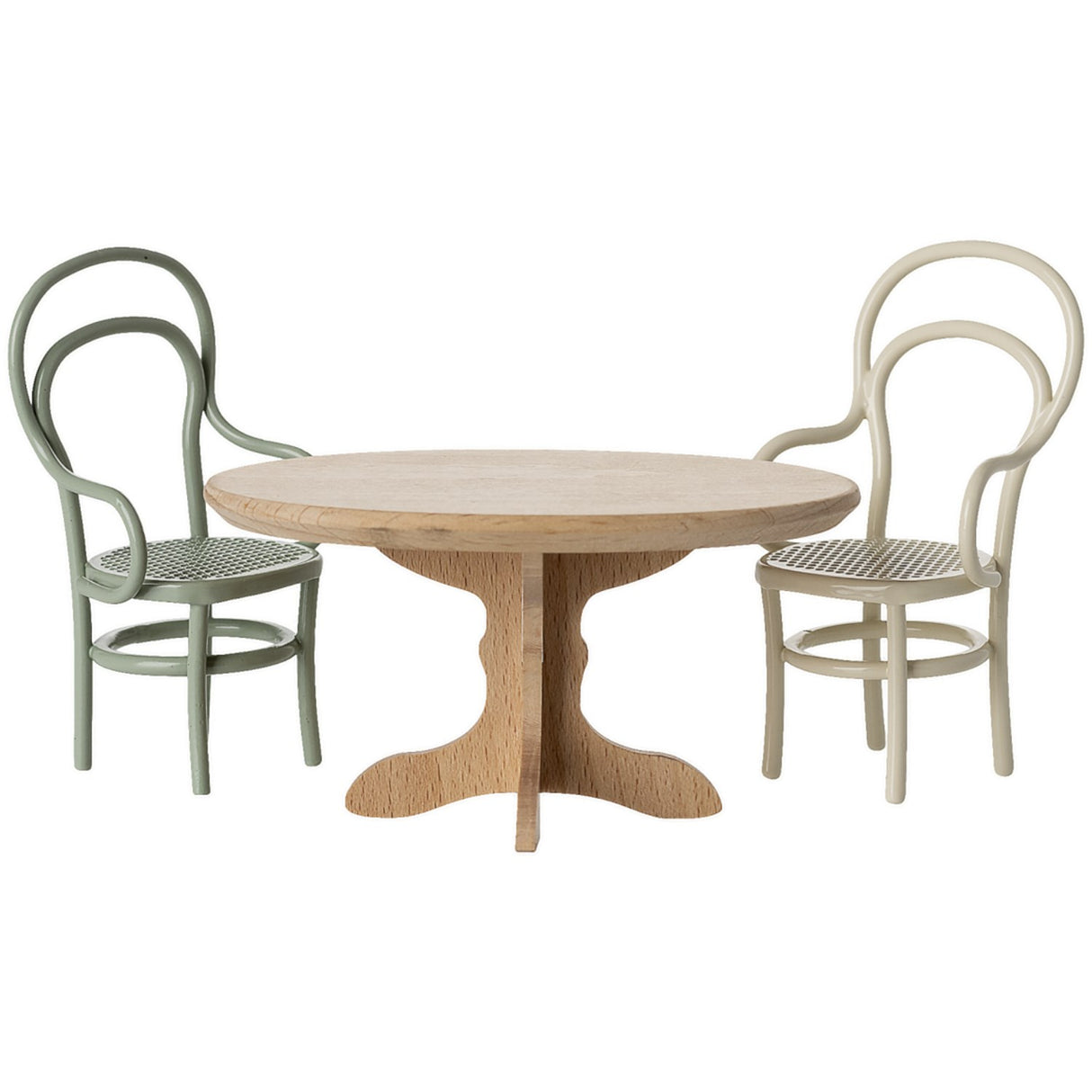 Maileg Ovalt Spisebord, Mus - Natur