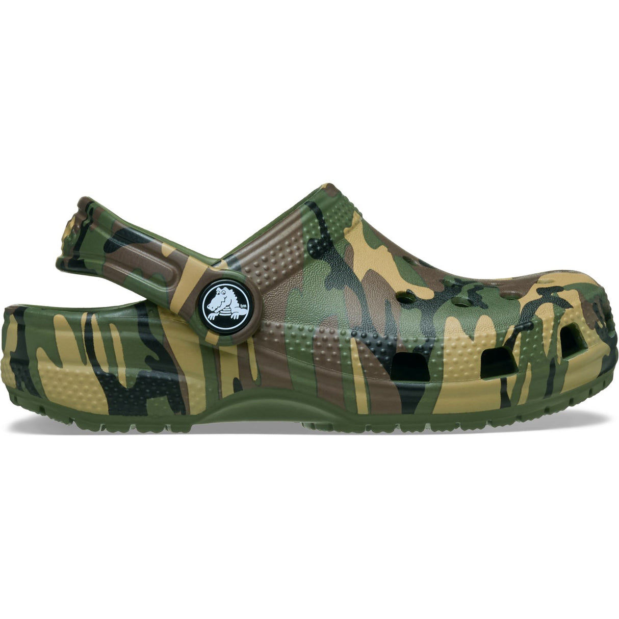 Crocs Army Green/Multi Classic Camouflage Clog