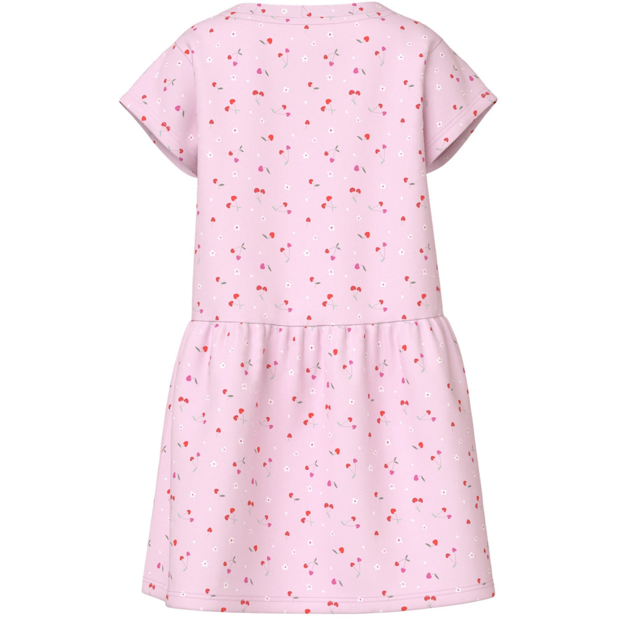 Name It Cradle Pink Heart Cherries Nmfvilinse Capsl Dress