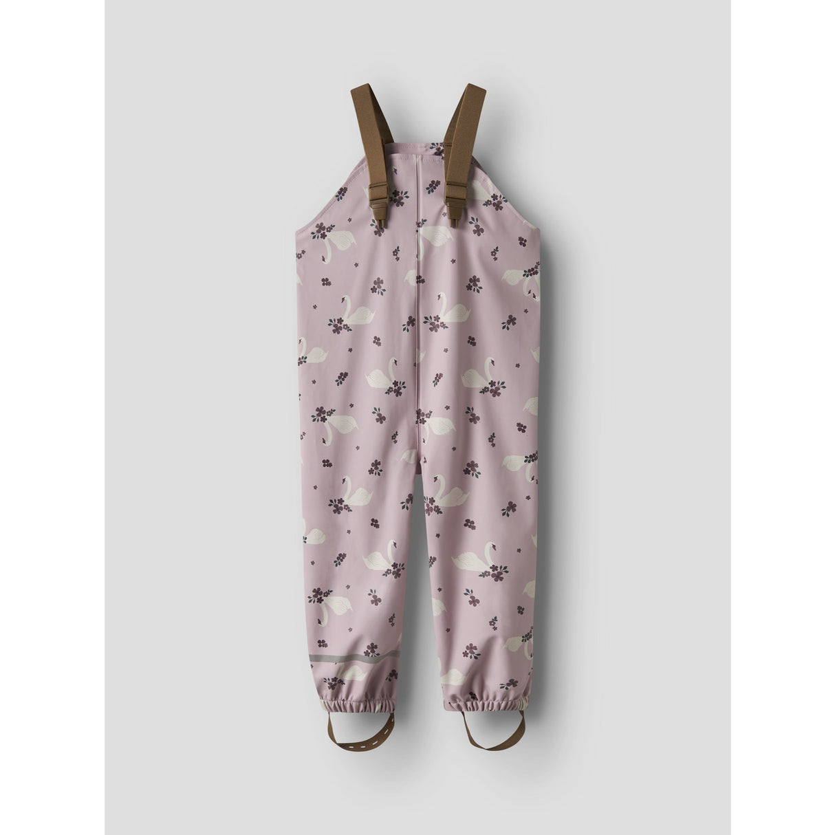 Name It Keepsake Lilac Swan Nmfdry10 Rain Set Aop Fo