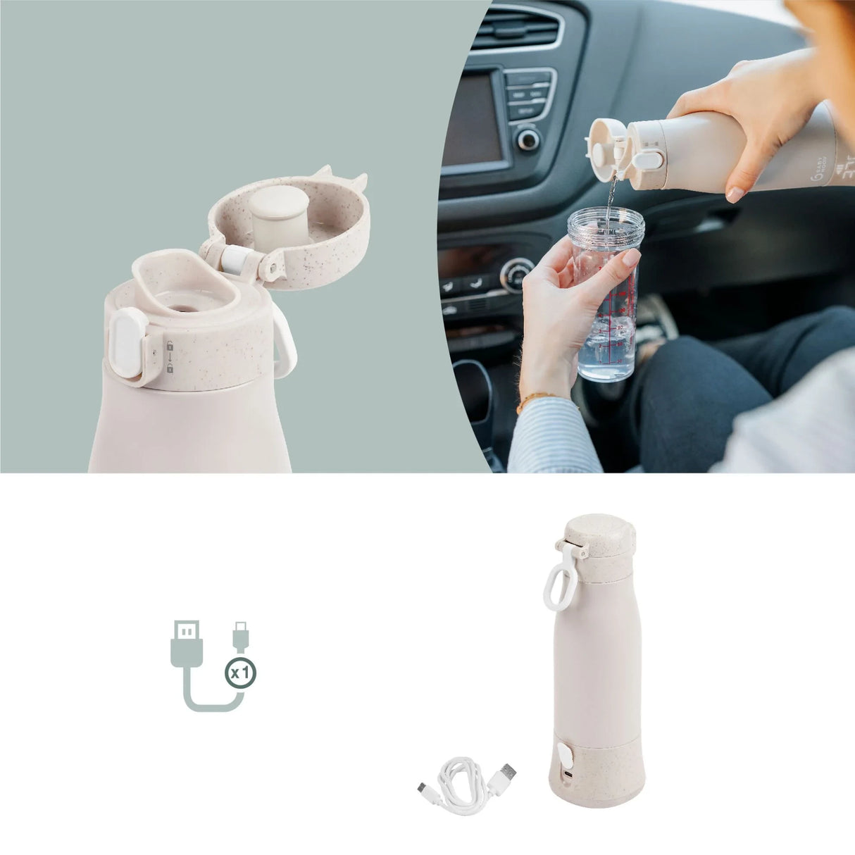 Babymoov Beige Moov & Feed Bottle Warmer