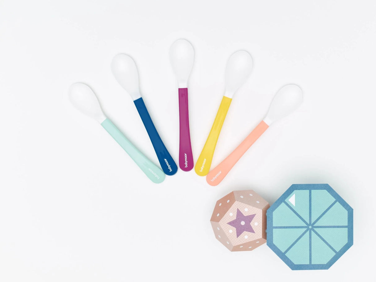 Babymoov Multi Silicone Spoon Set