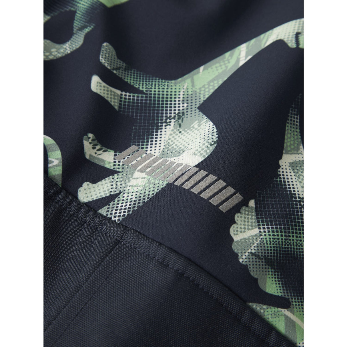 Name It Dark Sapphire Graphic Dino Nmmalfa08 Softshell Suit Aop 1Fo Noos