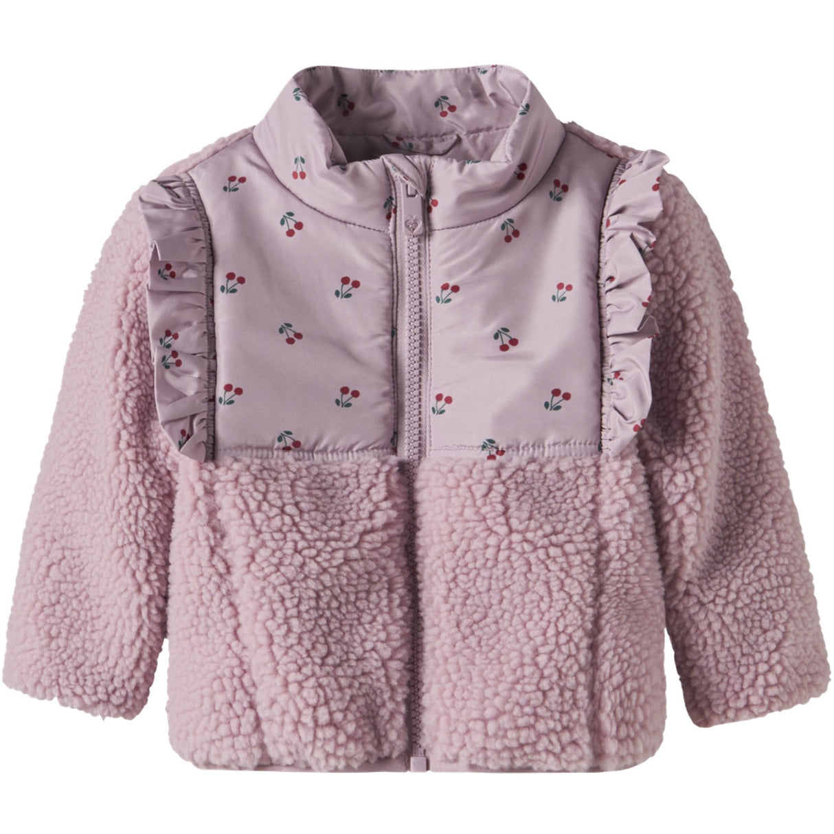 Name It Keepsake Lilac Nbfminna Sherpa Jacket
