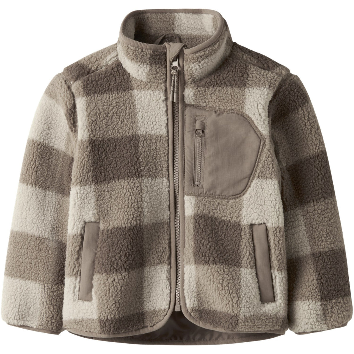 Name It Fossil Nmmmonico Sherpa Jacket Check