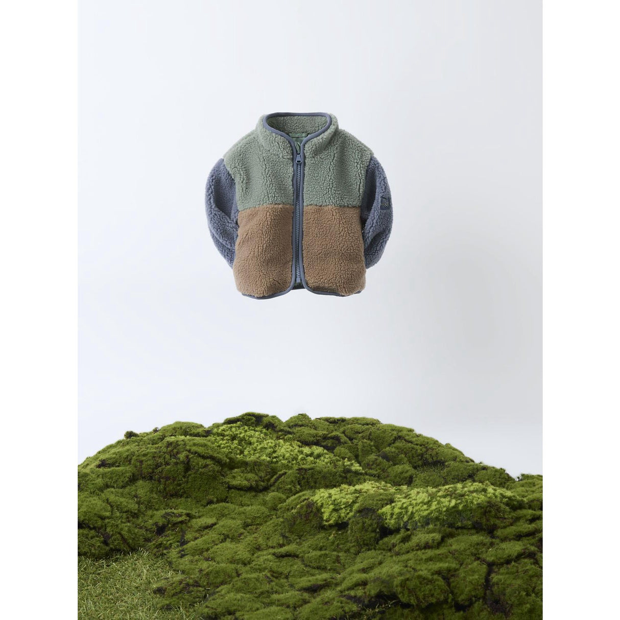 Name It Chinois Green Nbmmimba Sherpa Jacket