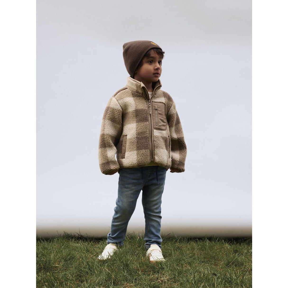 Name It Fossil Nmmmonico Sherpa Jacket Check