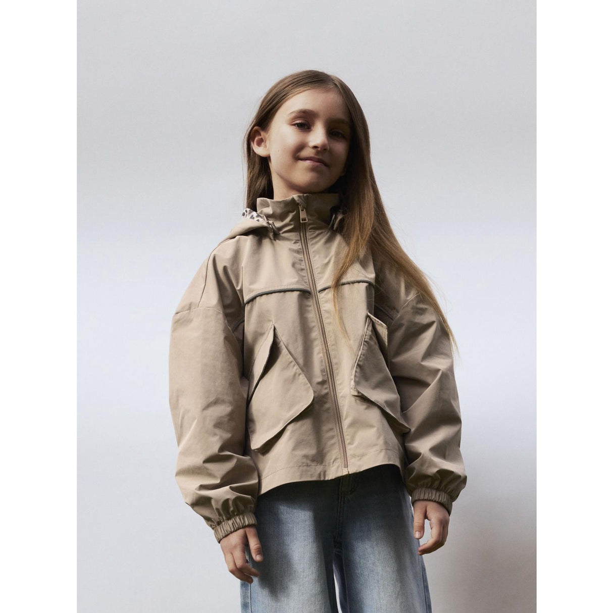 Name It Silver Mink Nkfmika Jacket Pocket