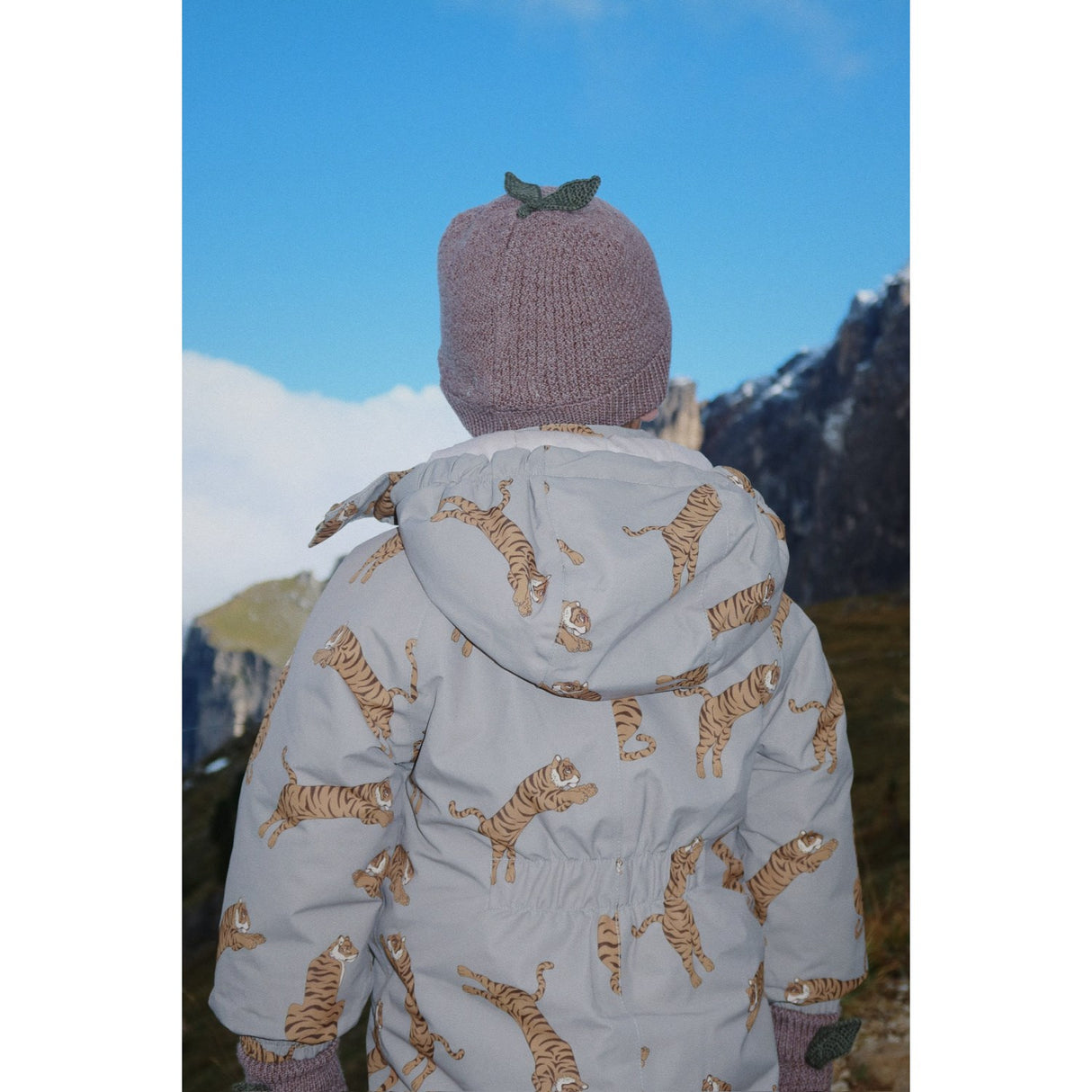 Konges Sløjd Bunny Brown Melange Fruity Beanie