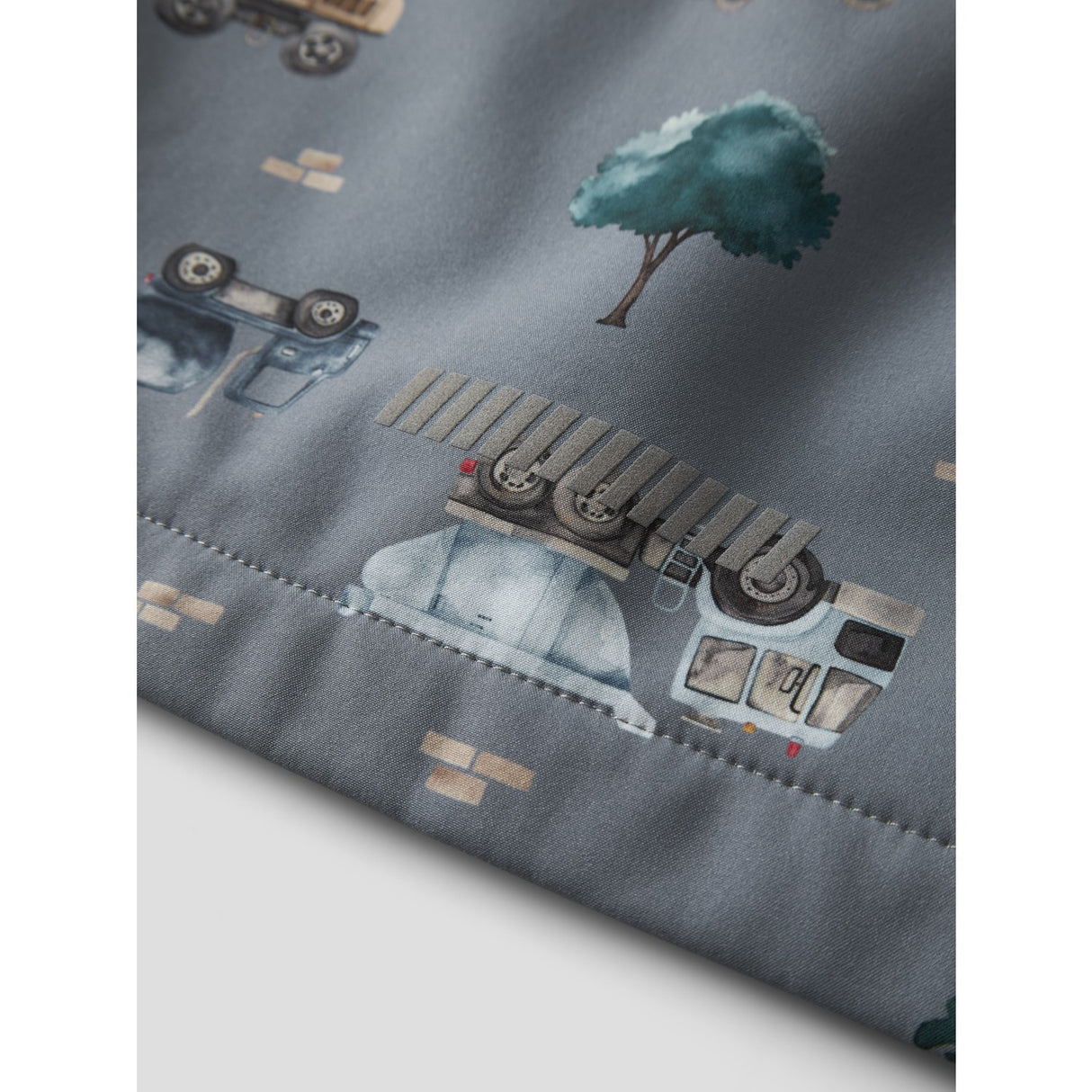 Name It Flint Stone Work Truck Nmmalfa08 Softshell Jacket Aop 1Fo