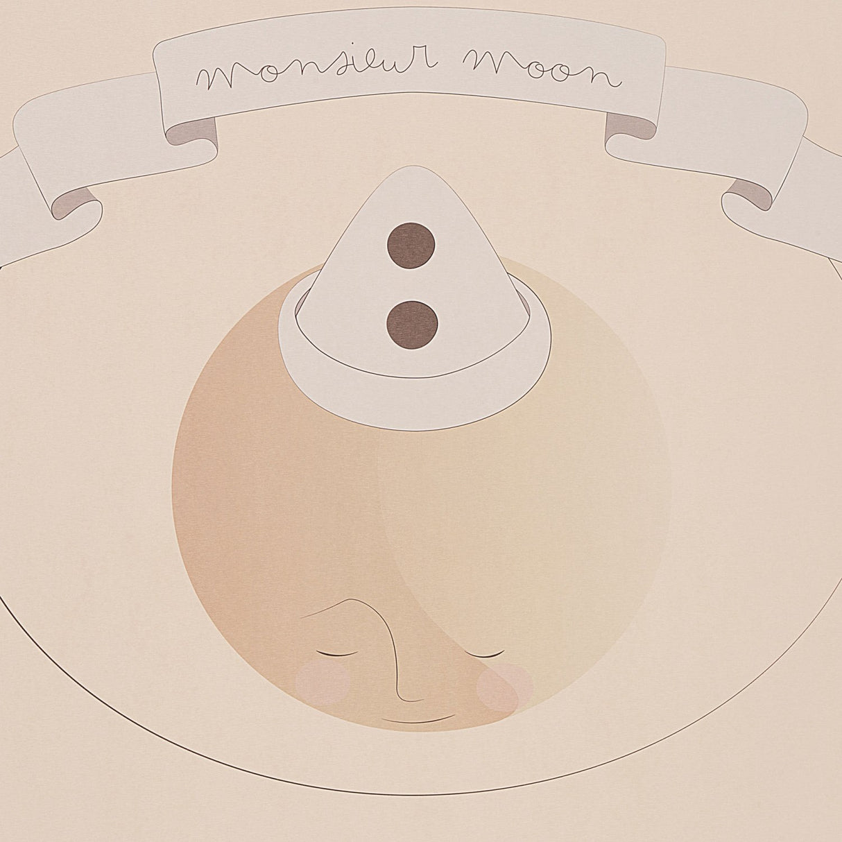 Konges Sløjd Monsieur Moon Poster