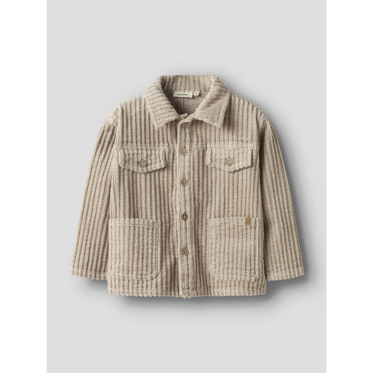 Lil'Atelier Oxford Tan Nmmraul Loose Cord Shirt 5008-Sh R Lil