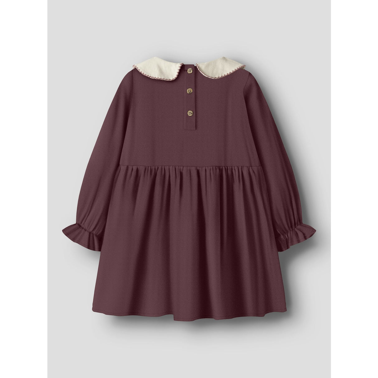 Lil'Atelier Catawba Grape Nmfrebel Ls Dress Solid Lil