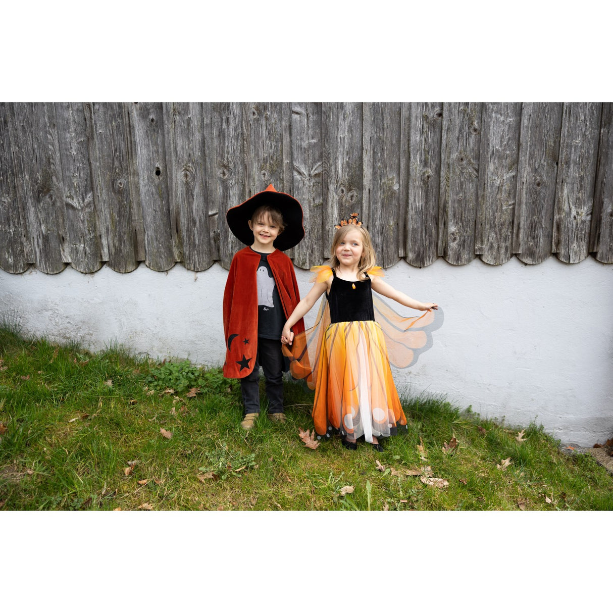 Great Pretenders Autum Embers Wizard Cape With Hat