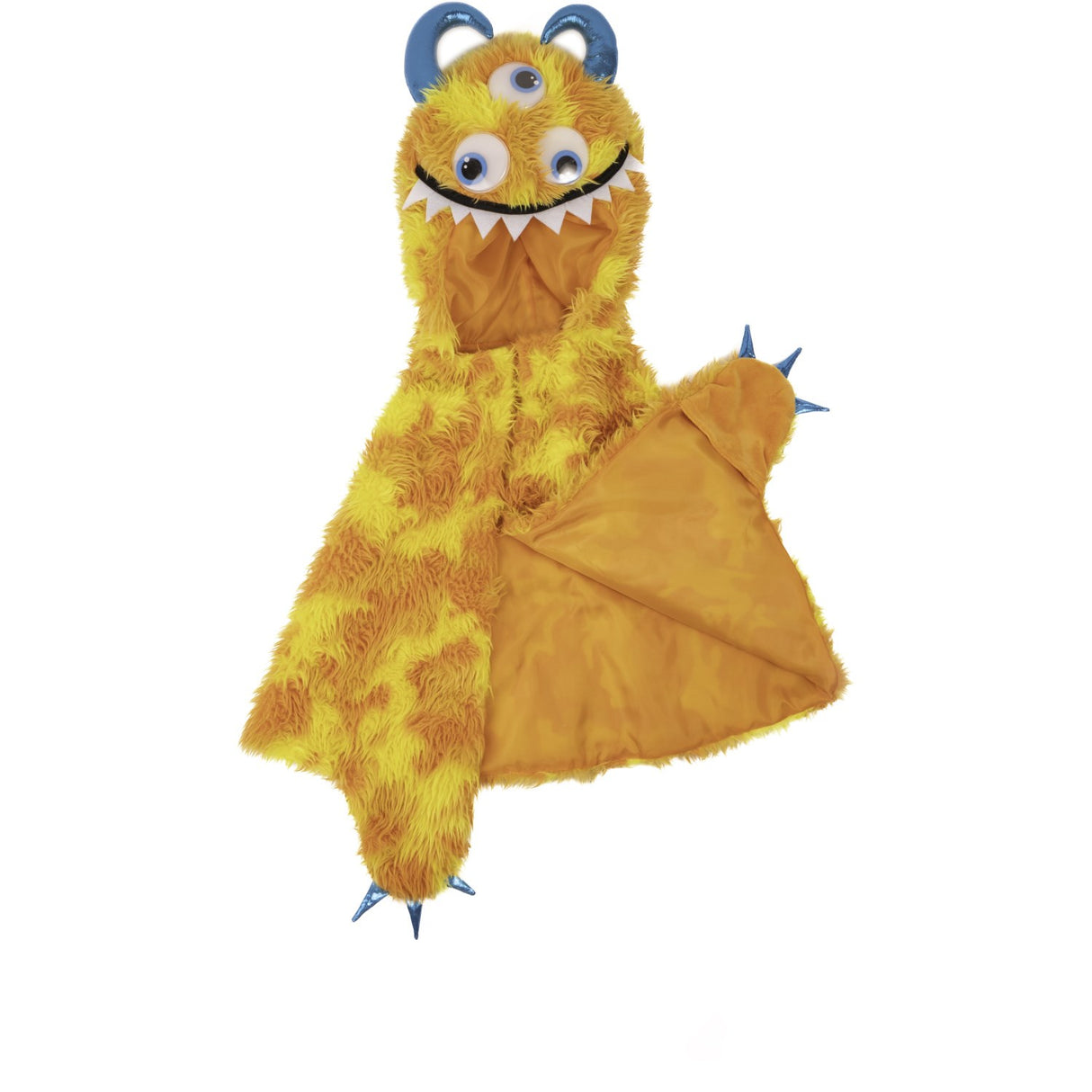 Great Pretenders Giggle The Monster Cape, Orange/Yellow