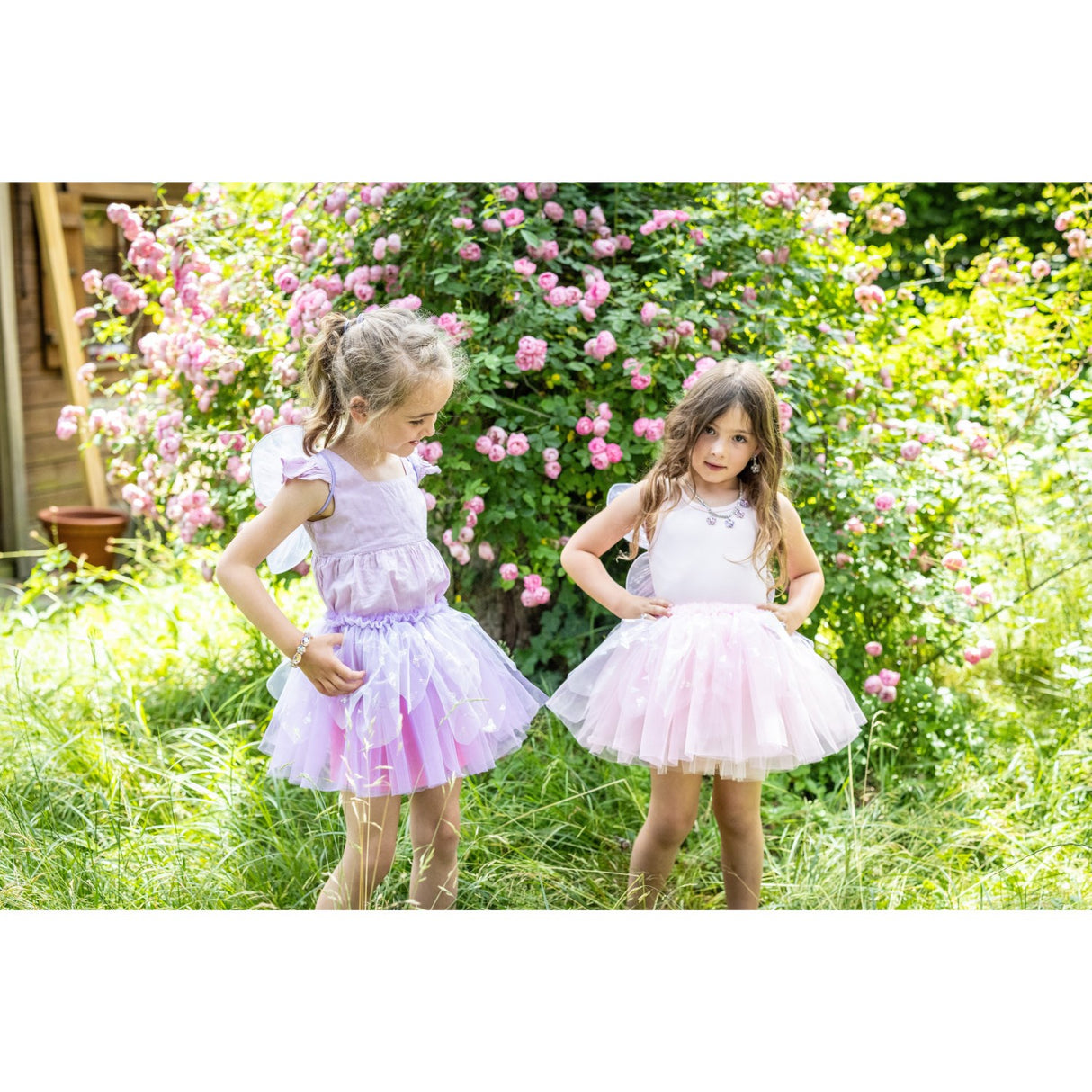 Great Pretenders Flutter Butterfly Skirt, Wings, Pink