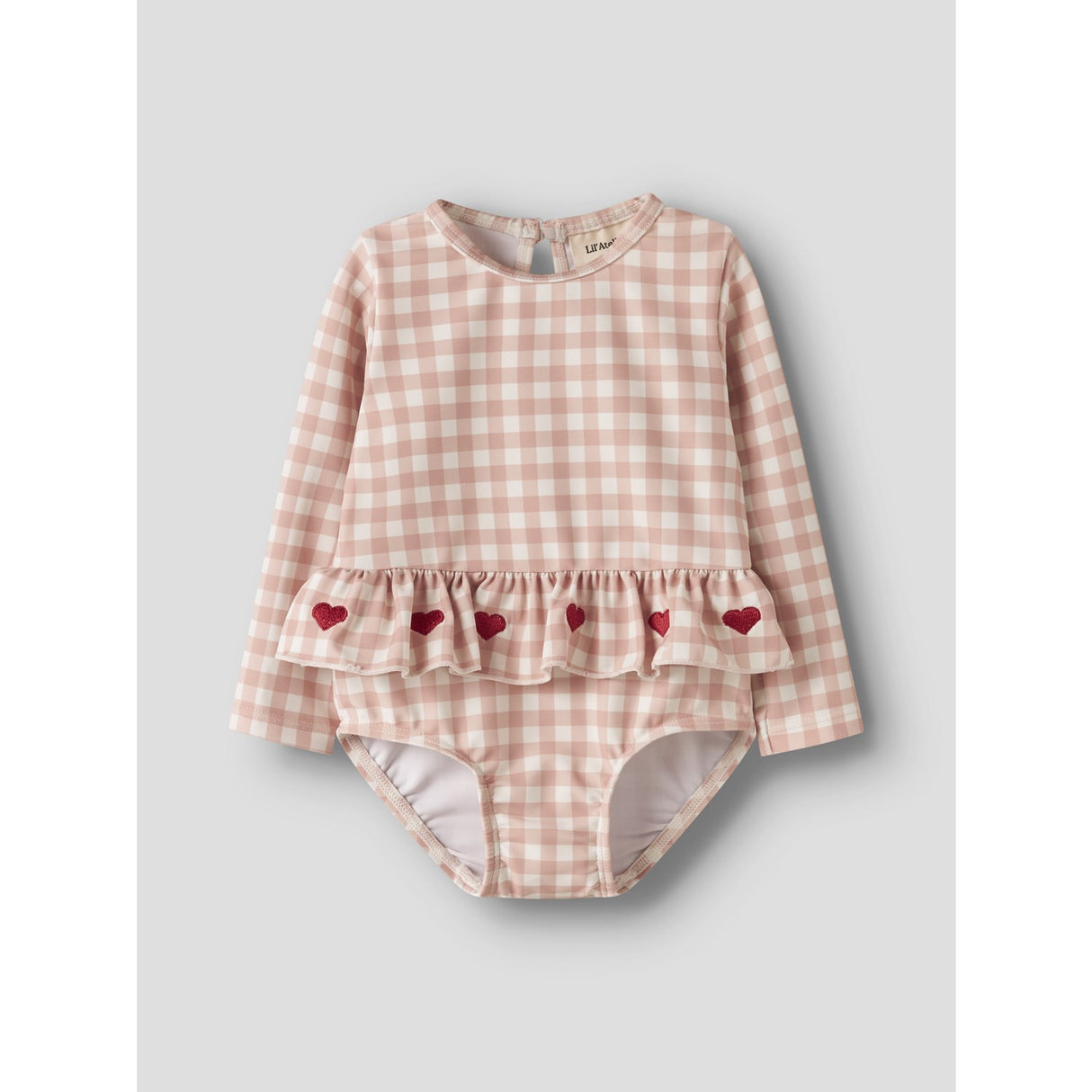 Lil'Atelier Misty Rose Nbffinley Ls Swimsuit Lil