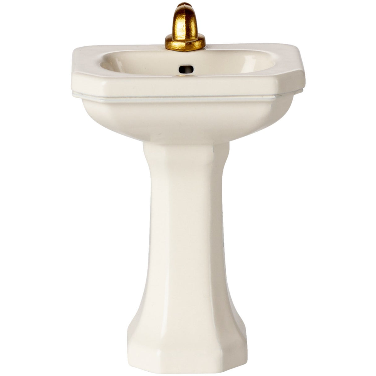 Maileg Badeværelsesvask, Mus - Råhvid