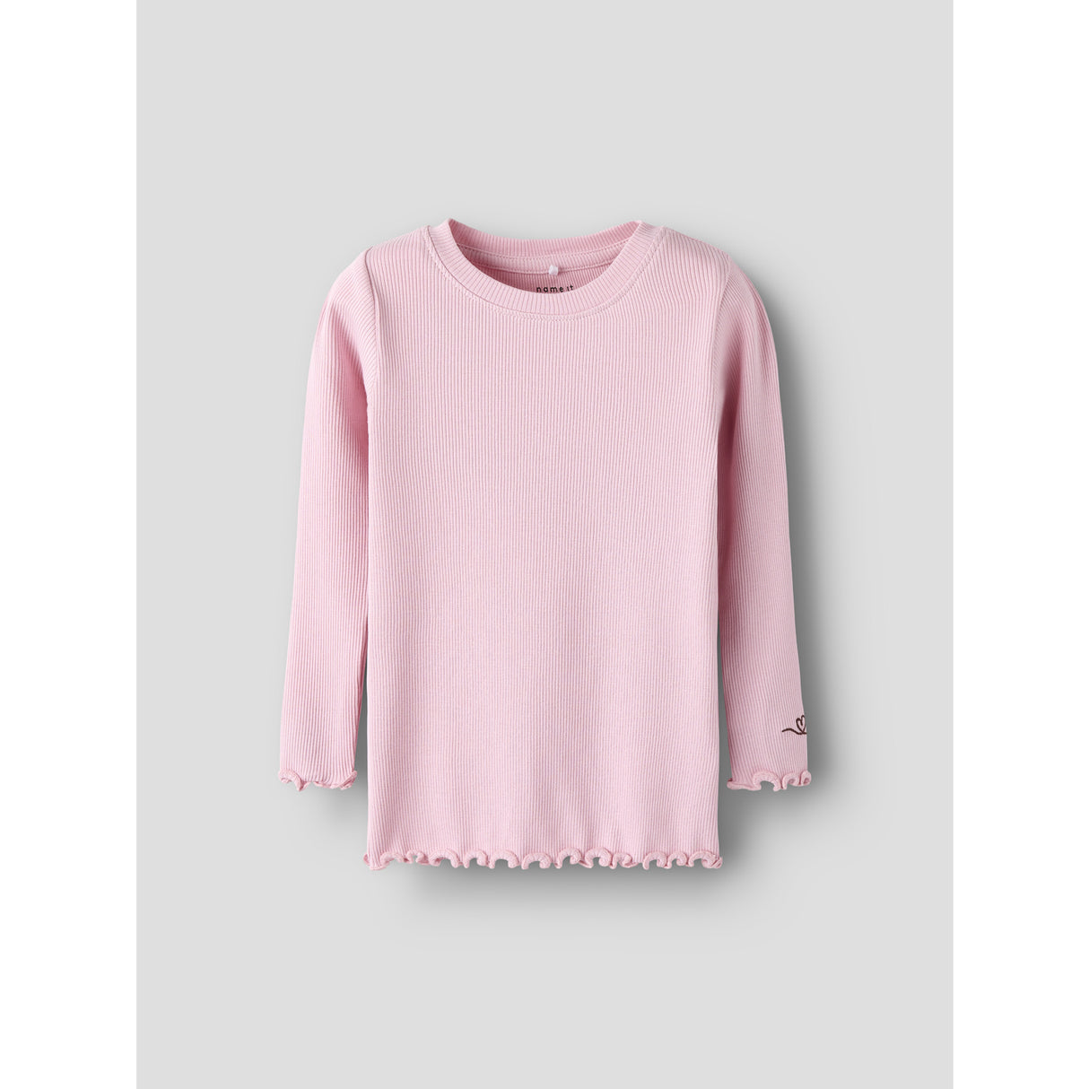 Name It Bleached Mauve Nmfkayla Ls Slim Top