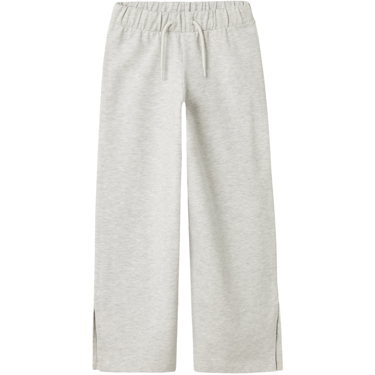Name It Light Grey Melange Nkfkarrie Wide Sweat Pants Unb