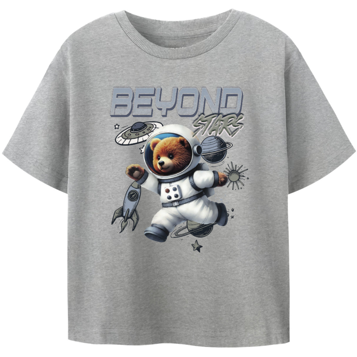 Name It Grey Melange Nmmdifus Ss Nreg Top Box