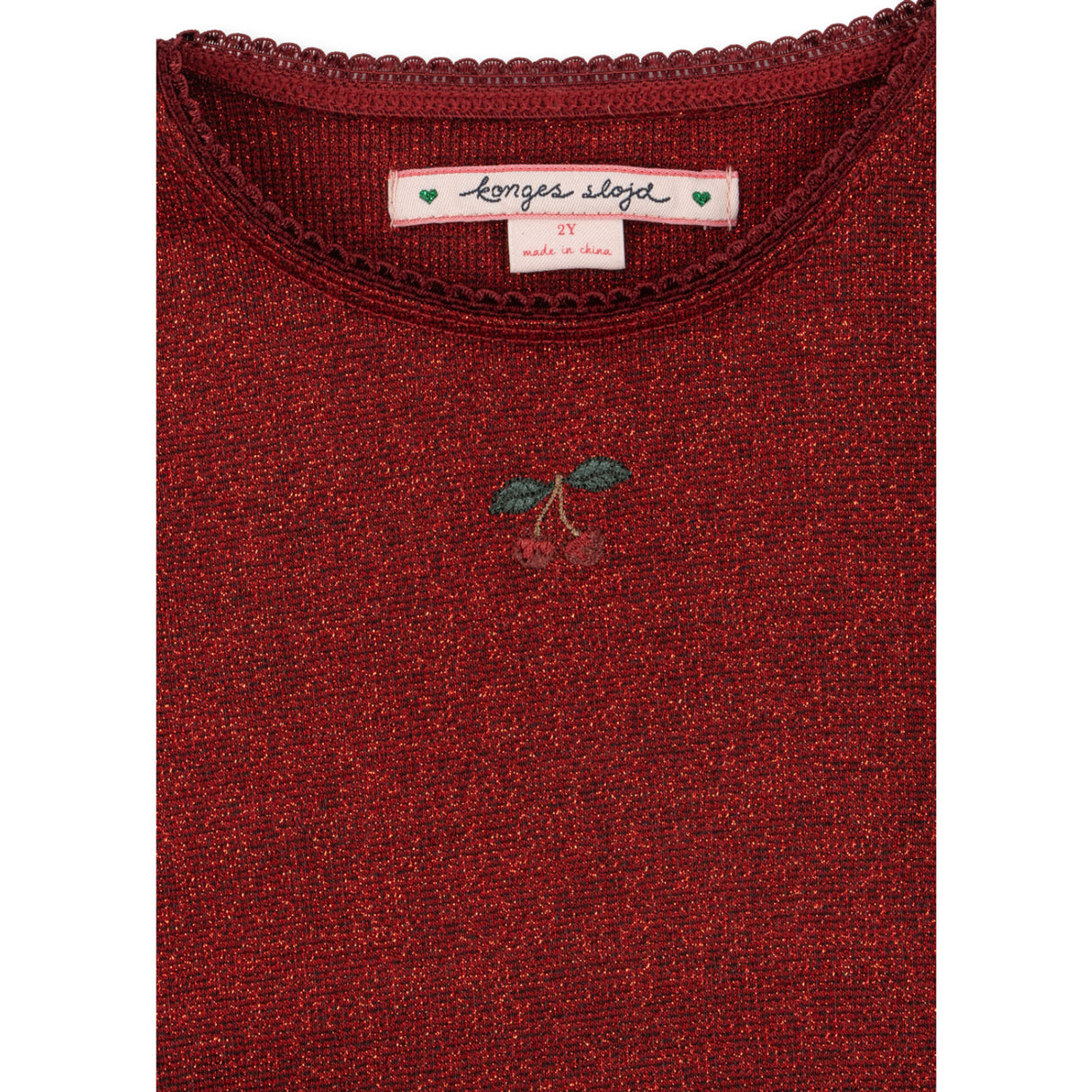 Konges Sløjd Red Dahlia Roli Blouse