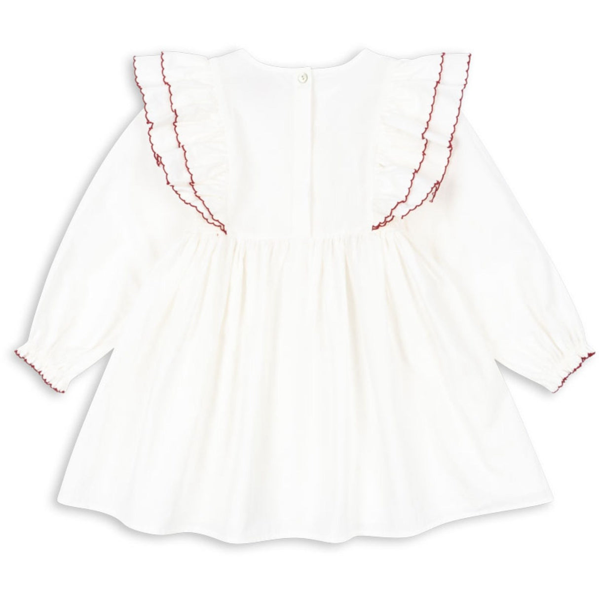 Konges Sløjd Pure White Coeur Dress Gots