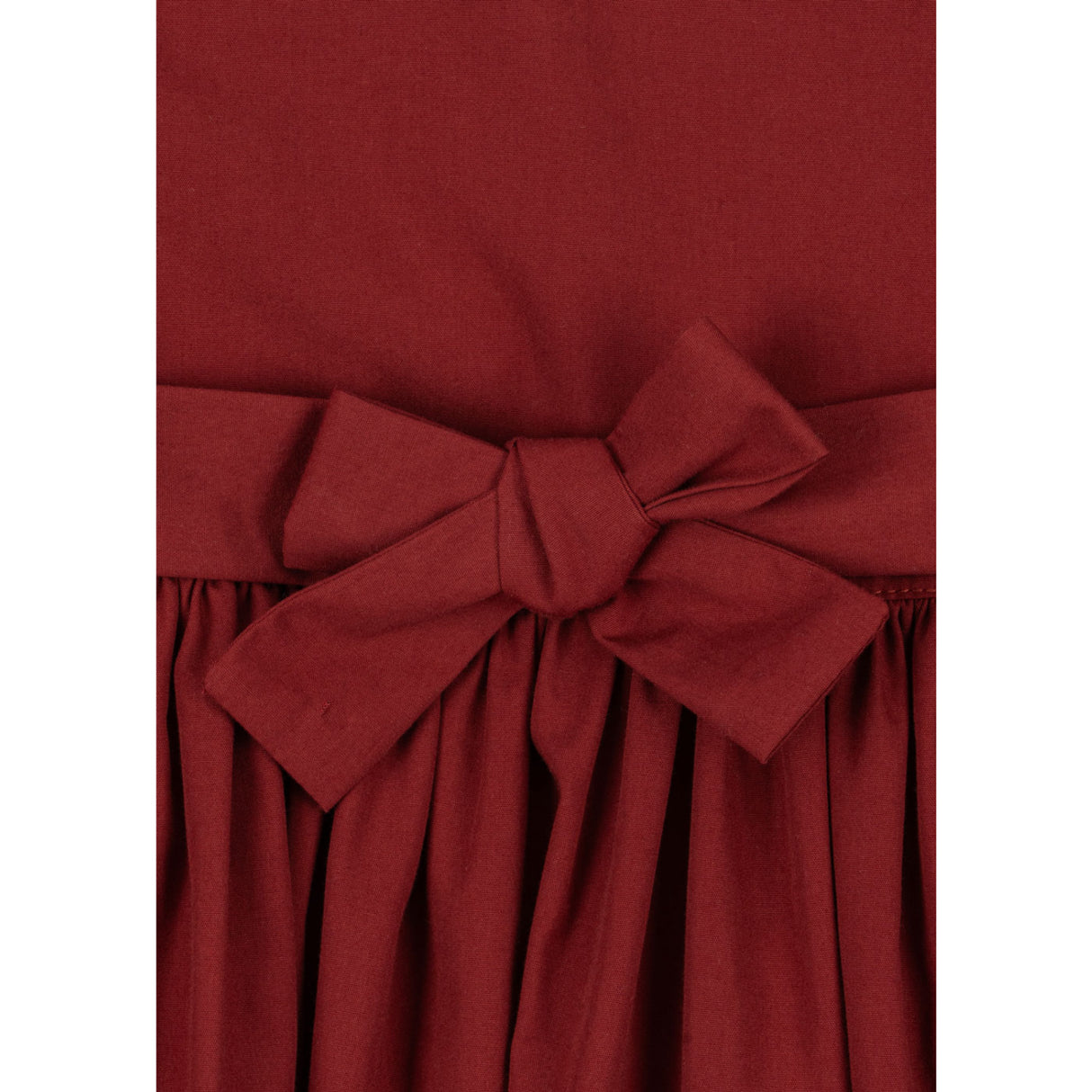 Konges Sløjd Red Dahlia Coeur Collar Dress Gots