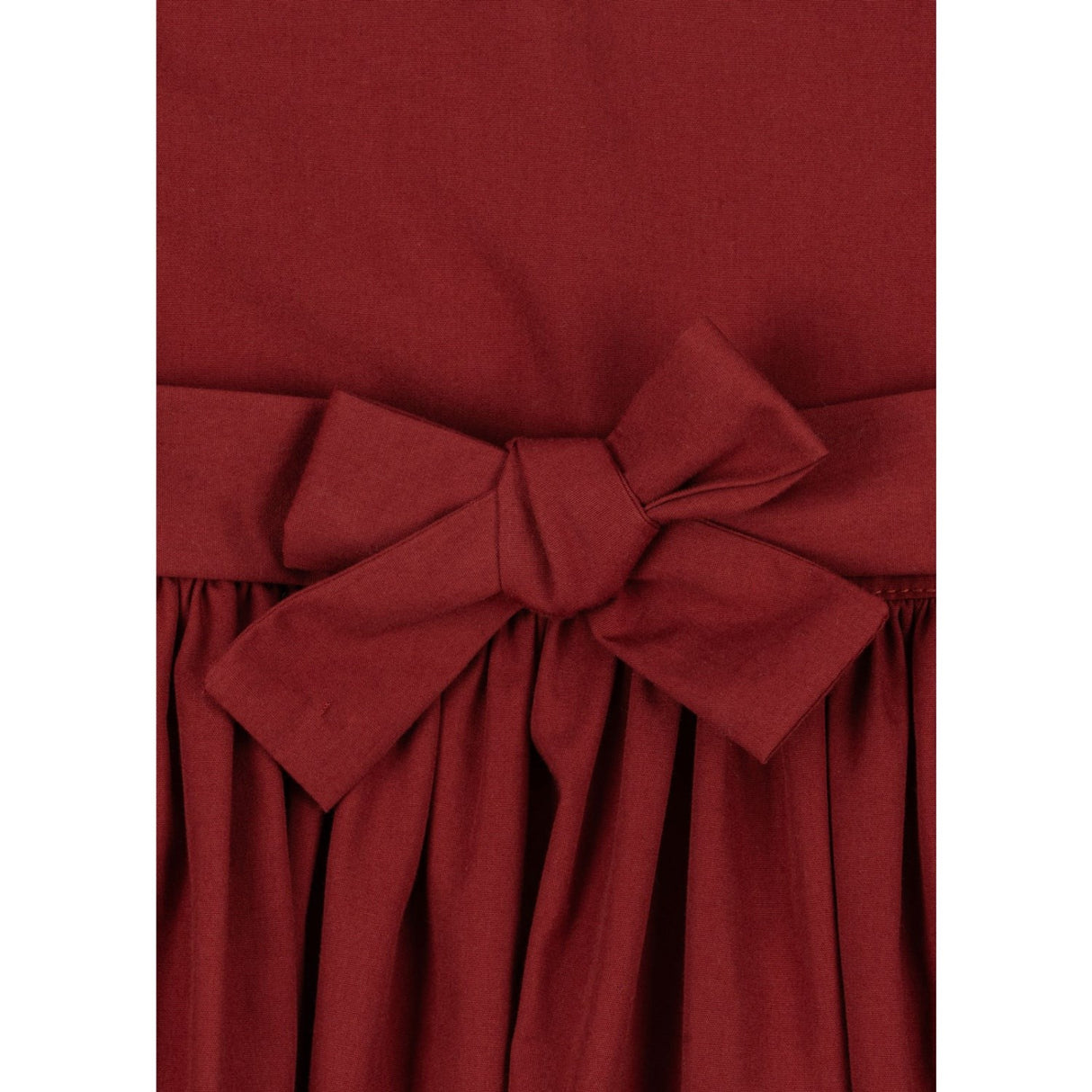 Konges Sløjd Red Dahlia Coeur Collar Dress Gots