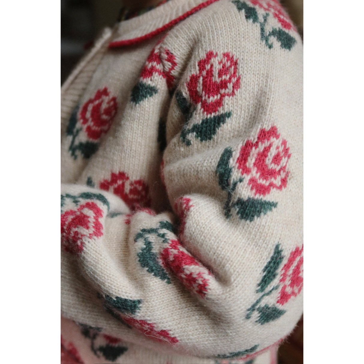 Konges Sløjd Rose Belou Knit Collar Cardigan