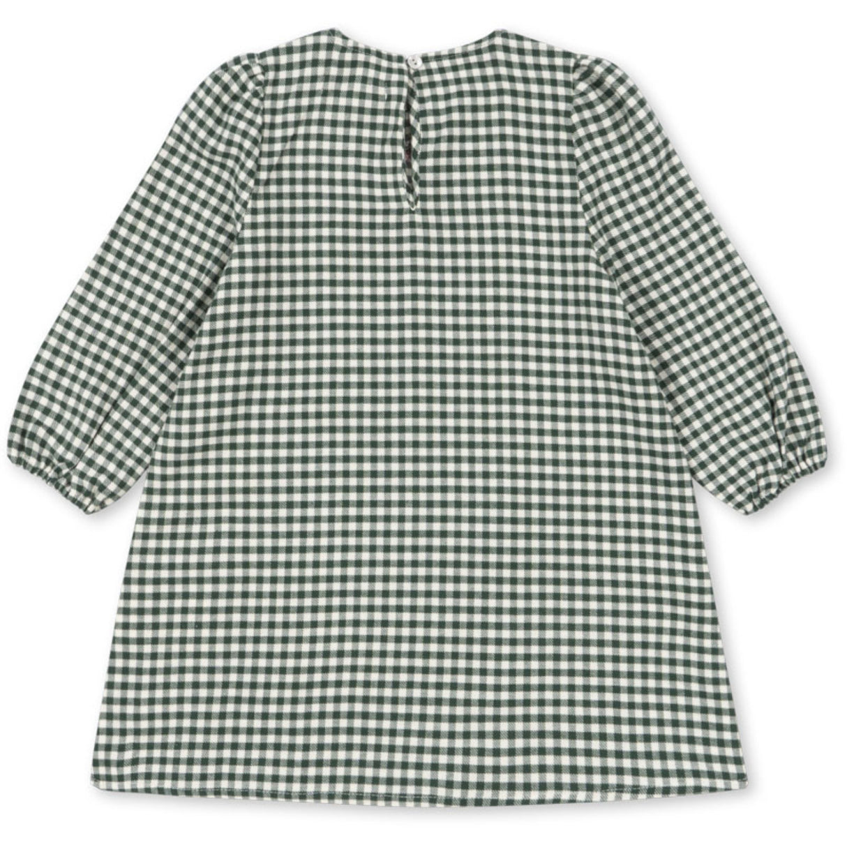 Konges Sløjd Green Check Foret Dress Gots