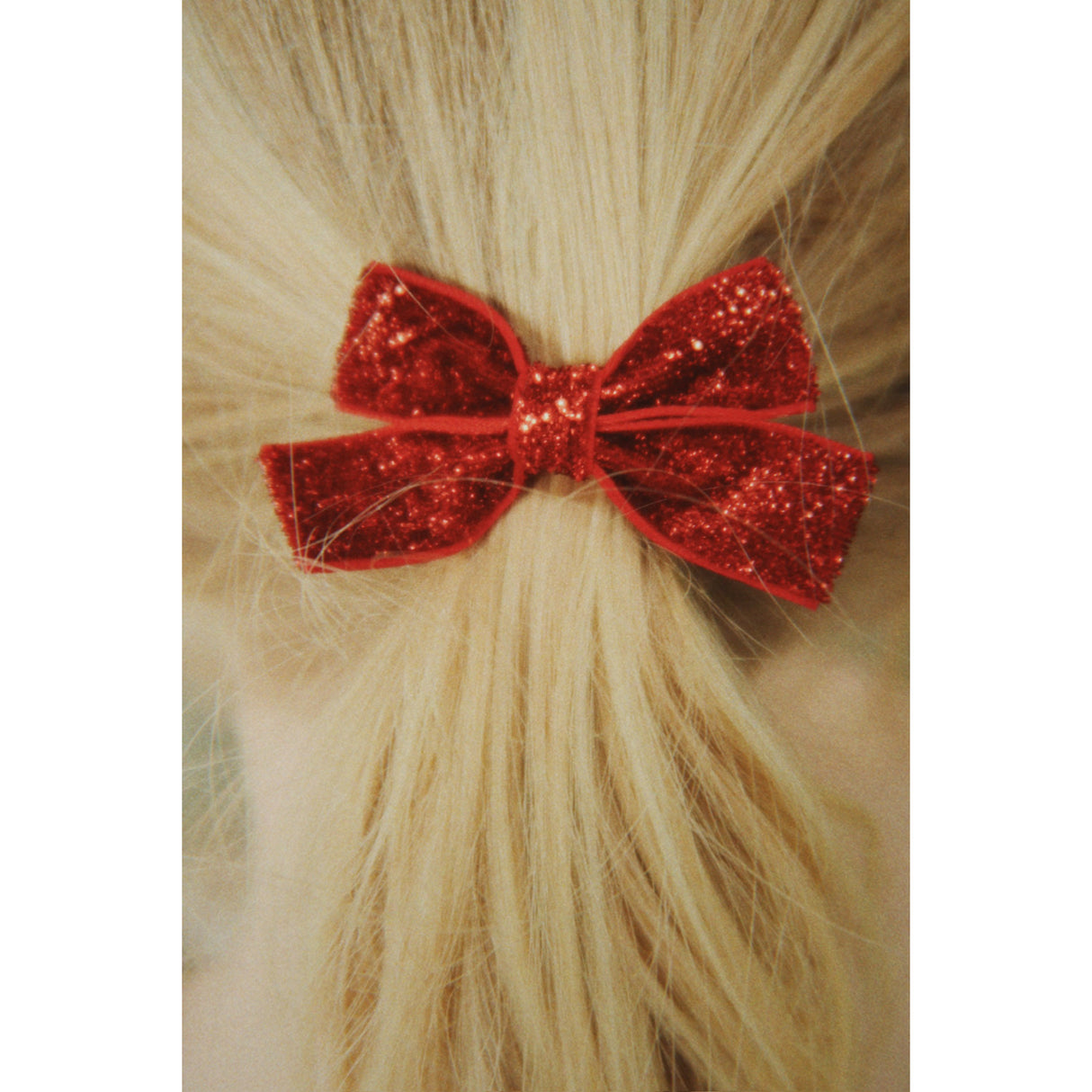 Konges Sløjd Red/Green 6 Pack Micki Bow Hair Clips