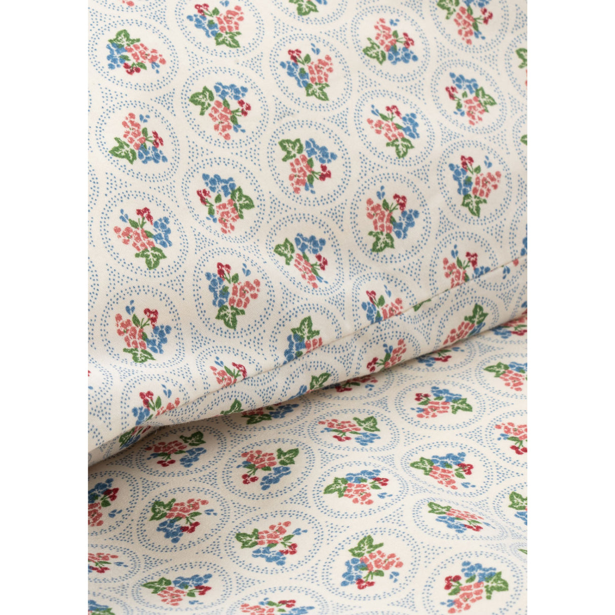 Konges Sløjd Verona Blues Bedding GOTS