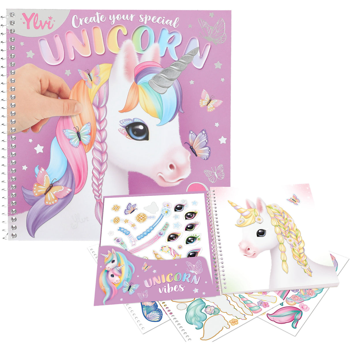 Ylvi Create Your Special Unicorn Dress Me Up