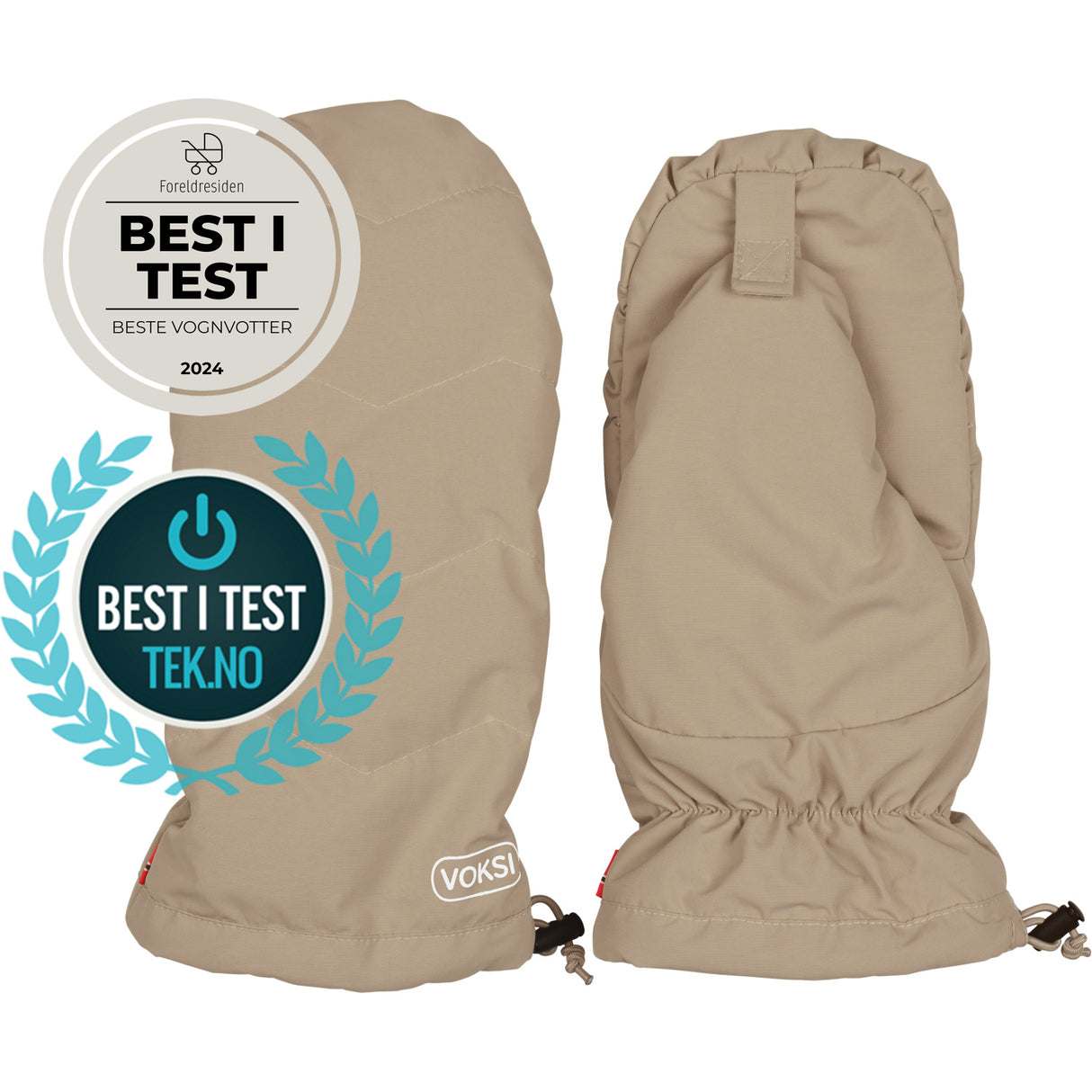 Voksi® Dark Sand Stroller Mittens