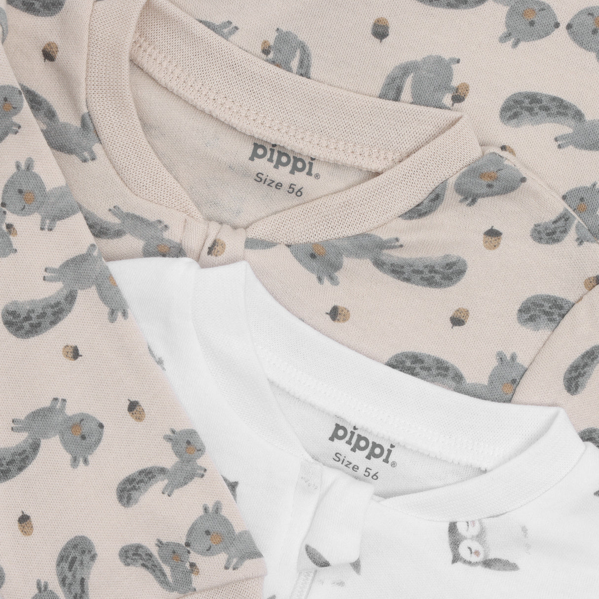 Pippi Rainy Day Nightsuit -Zipper (2-Pack)