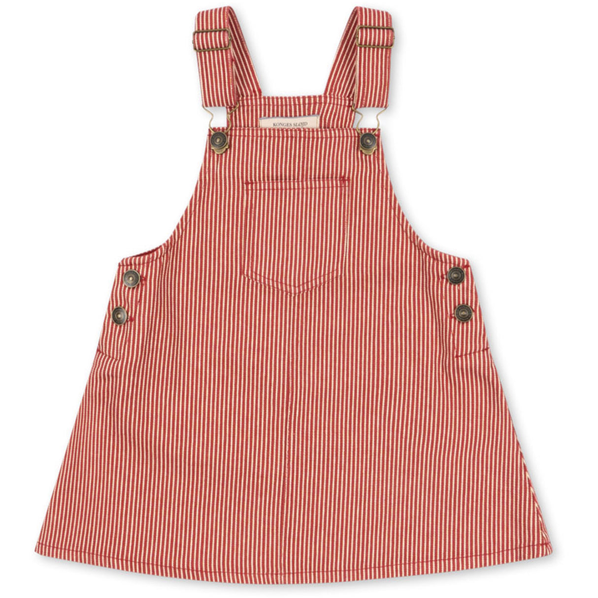 Konges Sløjd Milk Rouge Stripe Luc Spencer Dress Gots