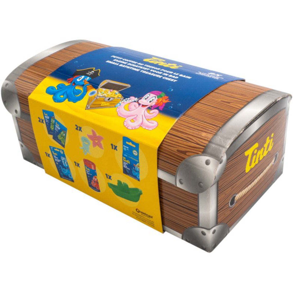 Tinti Skattekiste, 8 Dele