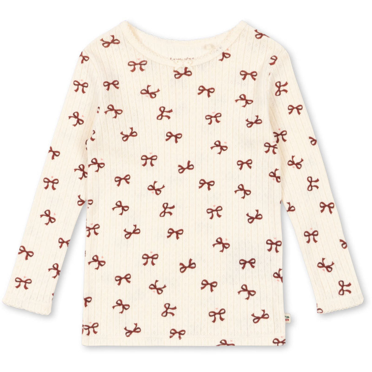 Konges Sløjd Bow Rouge Minnie Blouse Gots